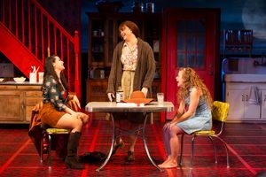 Chelsea Ryan McCurdy as Meg Magrath , Melissa Pritchett as Lenny Magrath and Skyler Sinclair as Babe Botrelle @ BroadwayWorld Chelsea Ryan McCurdy as Meg Magrath , Melissa Pritchett as Lenny Magrath and Skyler S Photo