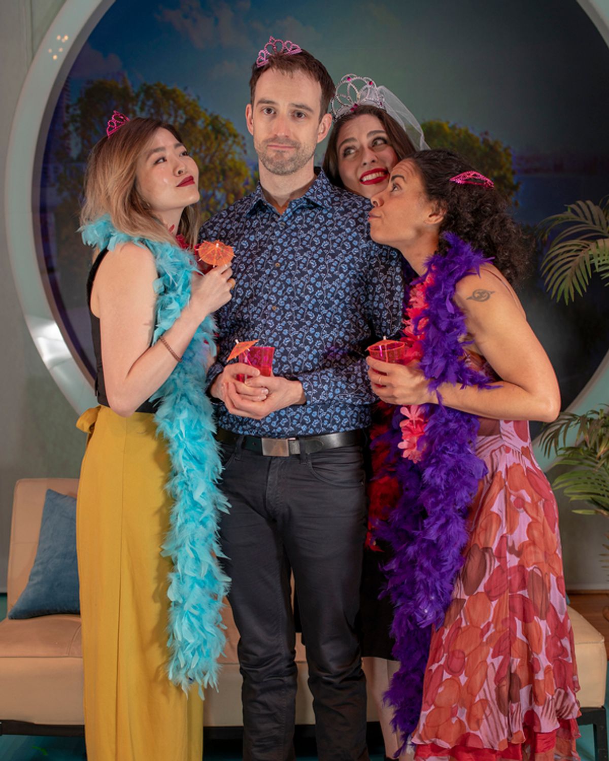 Hayley Lovgren. Kyle Cameron, Nicole-Azalee Ruibo Qian  at 