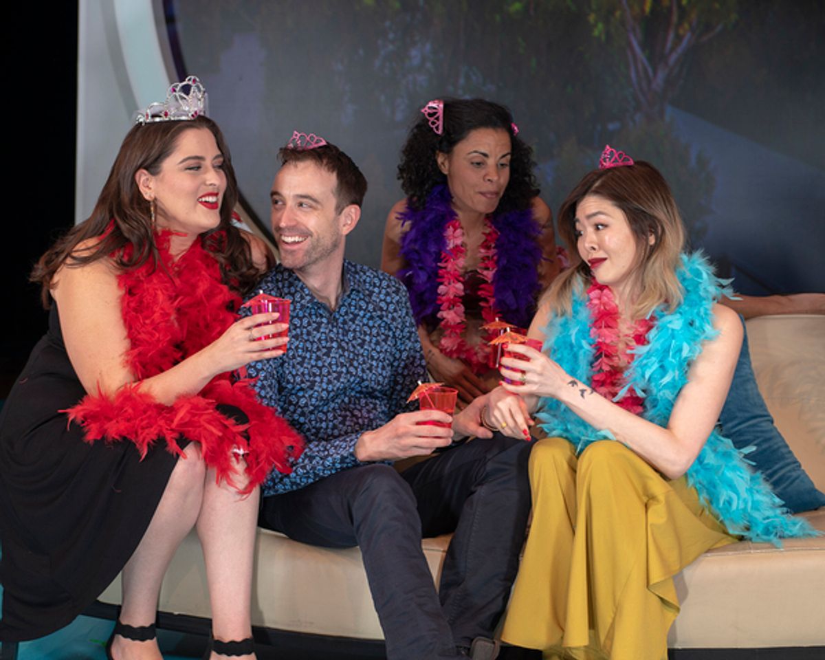 Hayley Lovgren. Kyle Cameron, Nicole-Azalee Ruibo Qian  at 