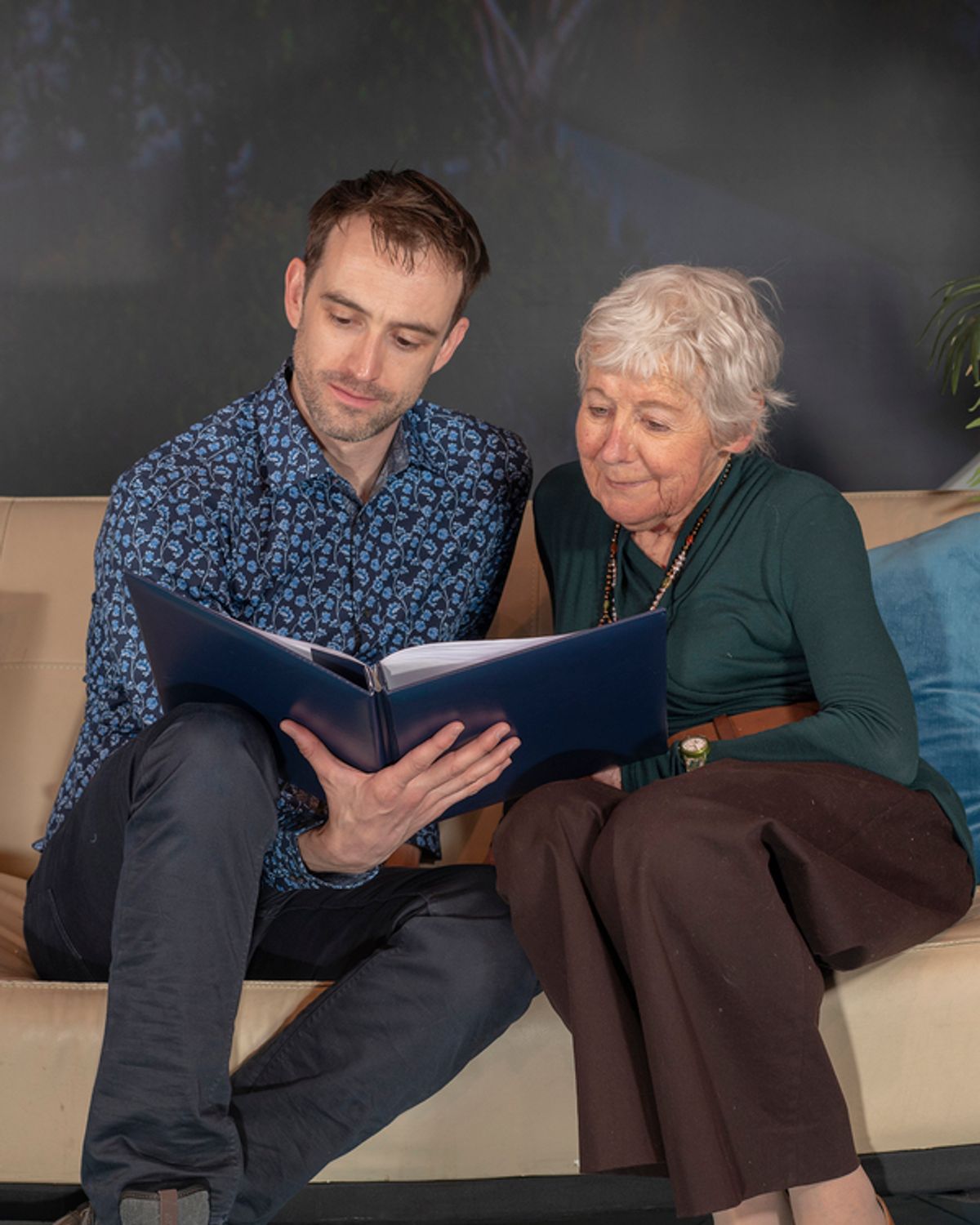 Jordan Berman. Joy Carlin at 