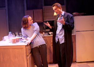 Jessica Erin Martin (as Kyra) and Steve Marvel (as Tom) Photo
