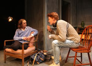 Jessica Erin Martin (as Kyra) and Sam Bullington (as Edward) Photo