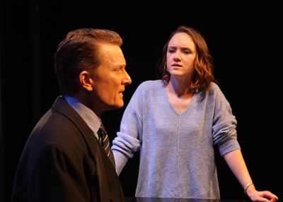 Steve Marvel (as Tom) and Jessica Erin Martin (as Kyra) Photo