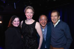 Sharon Lerner, Jennifer Barnhart, Alan Muraoka and Bob McGrath. Photo by Lia Chang @ BroadwayWorld Sharon Lerner, Jennifer Barnhart, Alan Muraoka and Bob McGrath. Photo by Lia Chang Photo