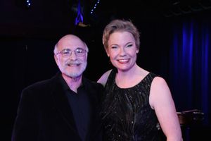 David Alan Stern and Jennifer Barnhart. Photo by Lia Chang @ BroadwayWorld David Alan Stern and Jennifer Barnhart. Photo by Lia Chang Photo