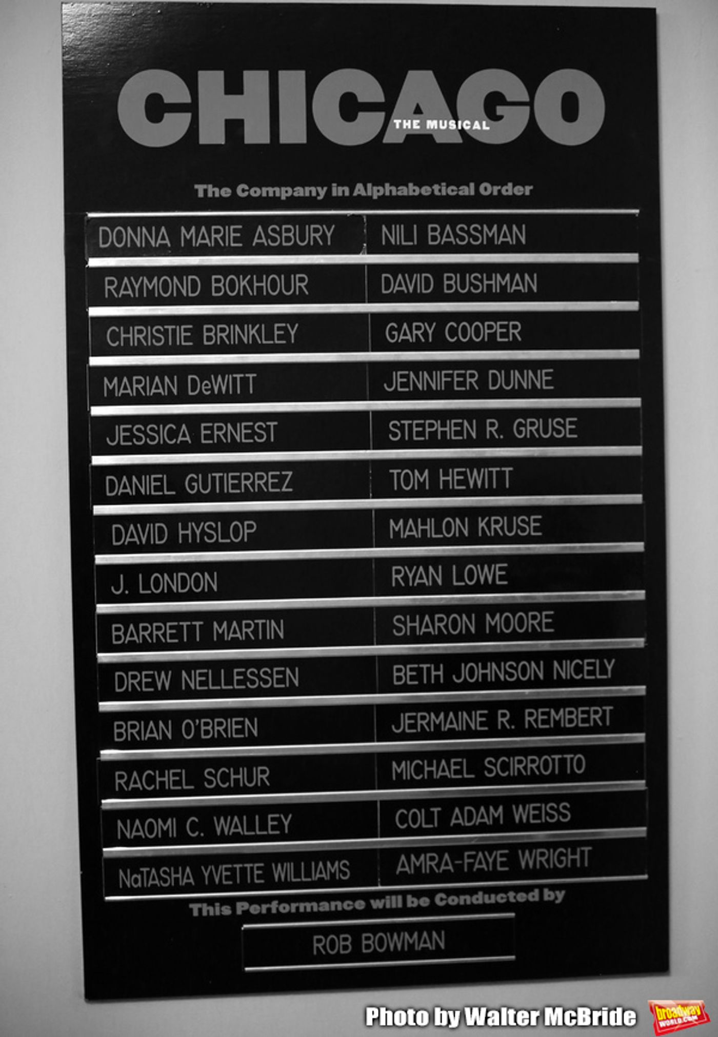 Photo Coverage: Christie Brinkley Returns to CHICAGO on Broadway Photo Coverage: Christie Brinkley Returns to CHICAGO on Broadway Image