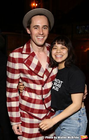 Reeve Carney and Eva Noblezada @ BroadwayWorld Reeve Carney and Eva Noblezada Photo