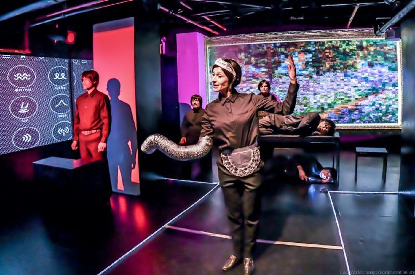 Review: Swipe Right--ELECTRONIC CITY by New Stage Theatre Company is a Match  Image