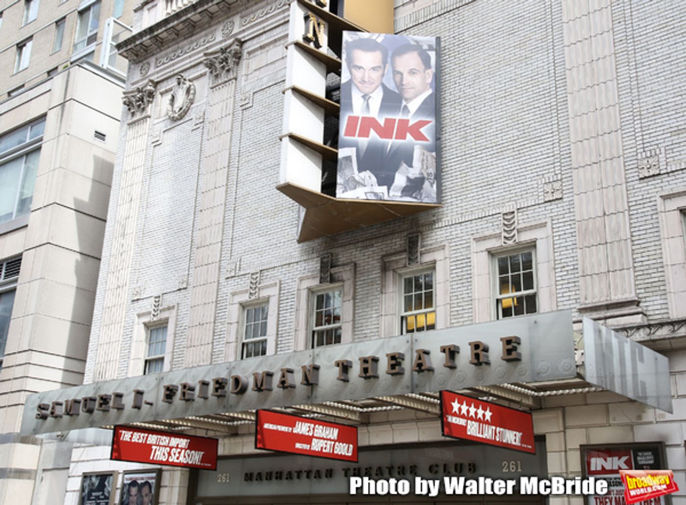 Up on the Marquee: INK Arrives on Broadway  Image