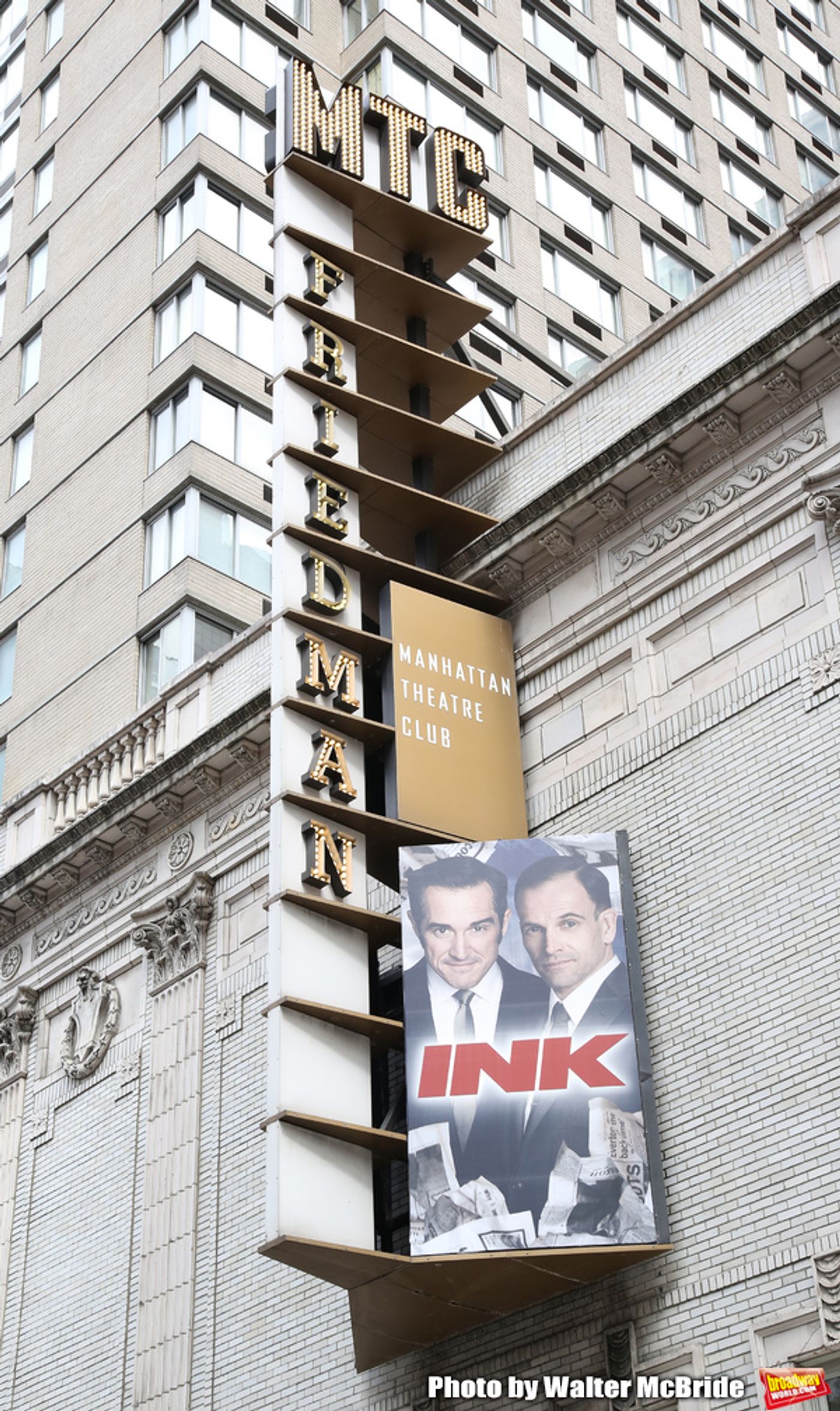 Up on the Marquee: INK Arrives on Broadway  Image