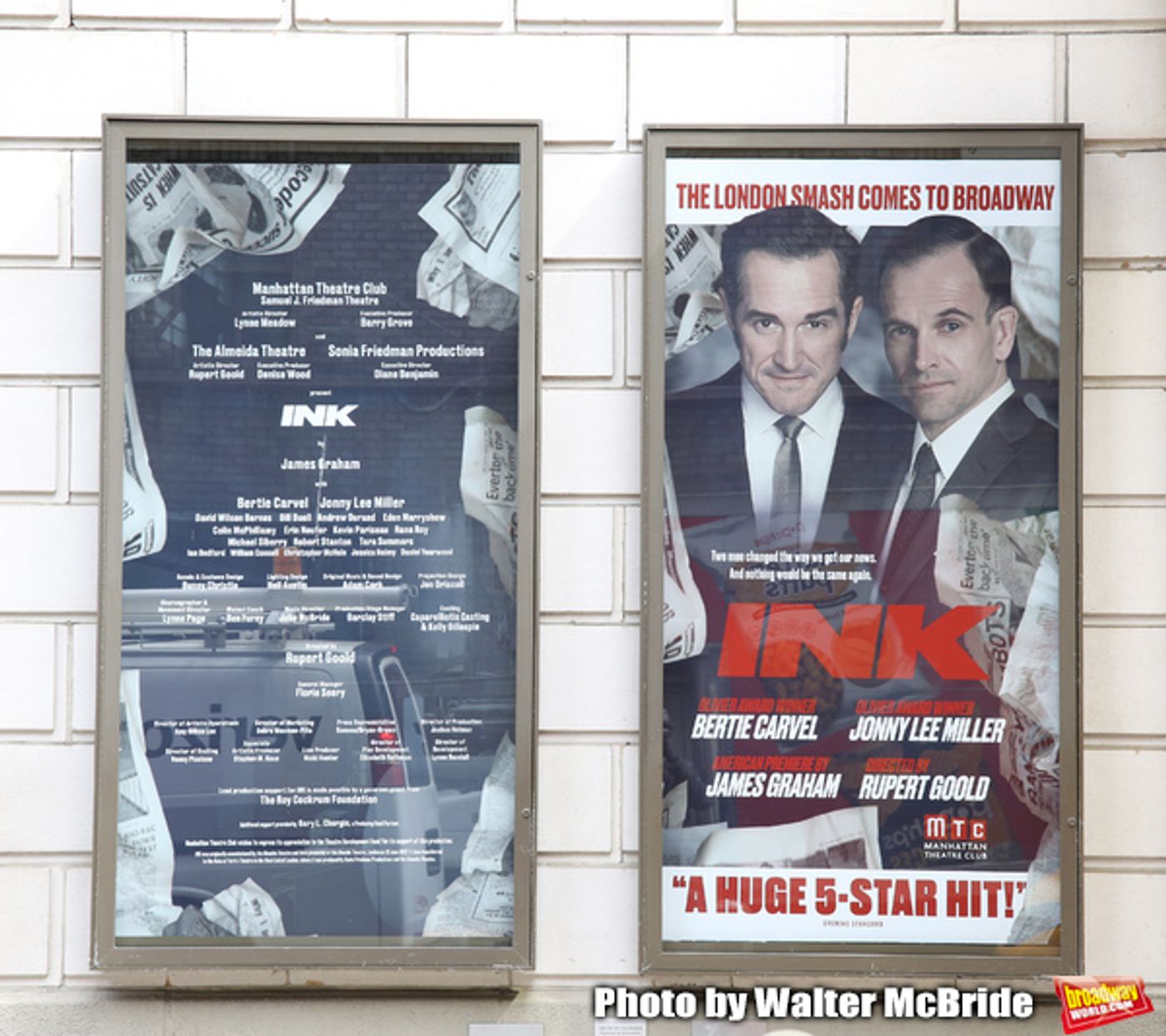 Up on the Marquee: INK Arrives on Broadway  Image