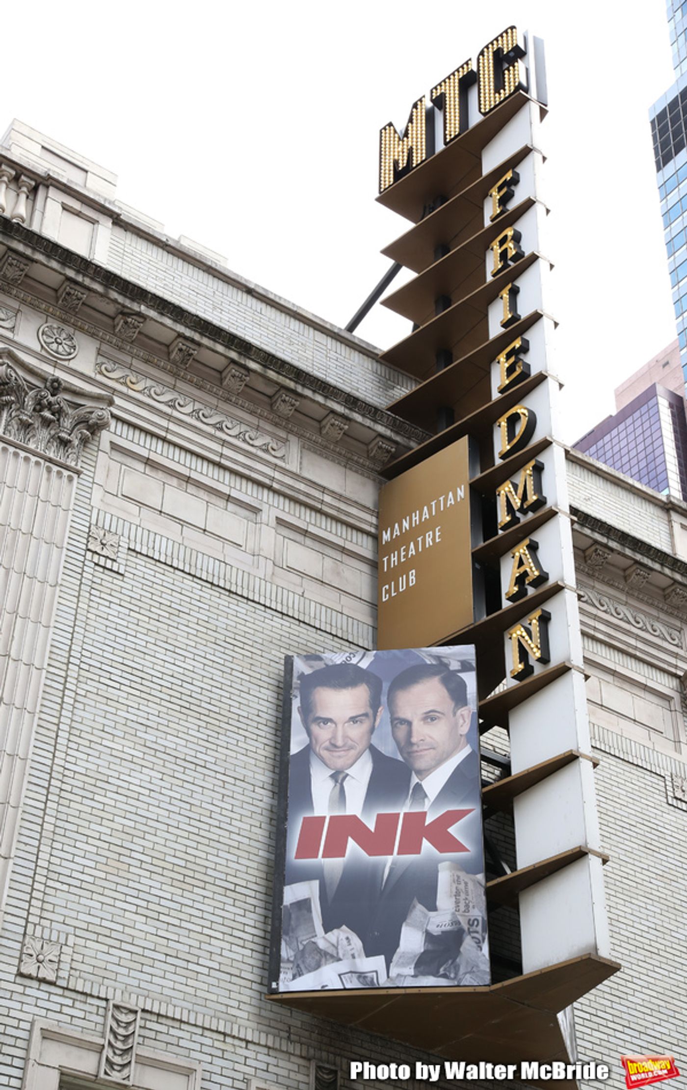 Up on the Marquee: INK Arrives on Broadway  Image