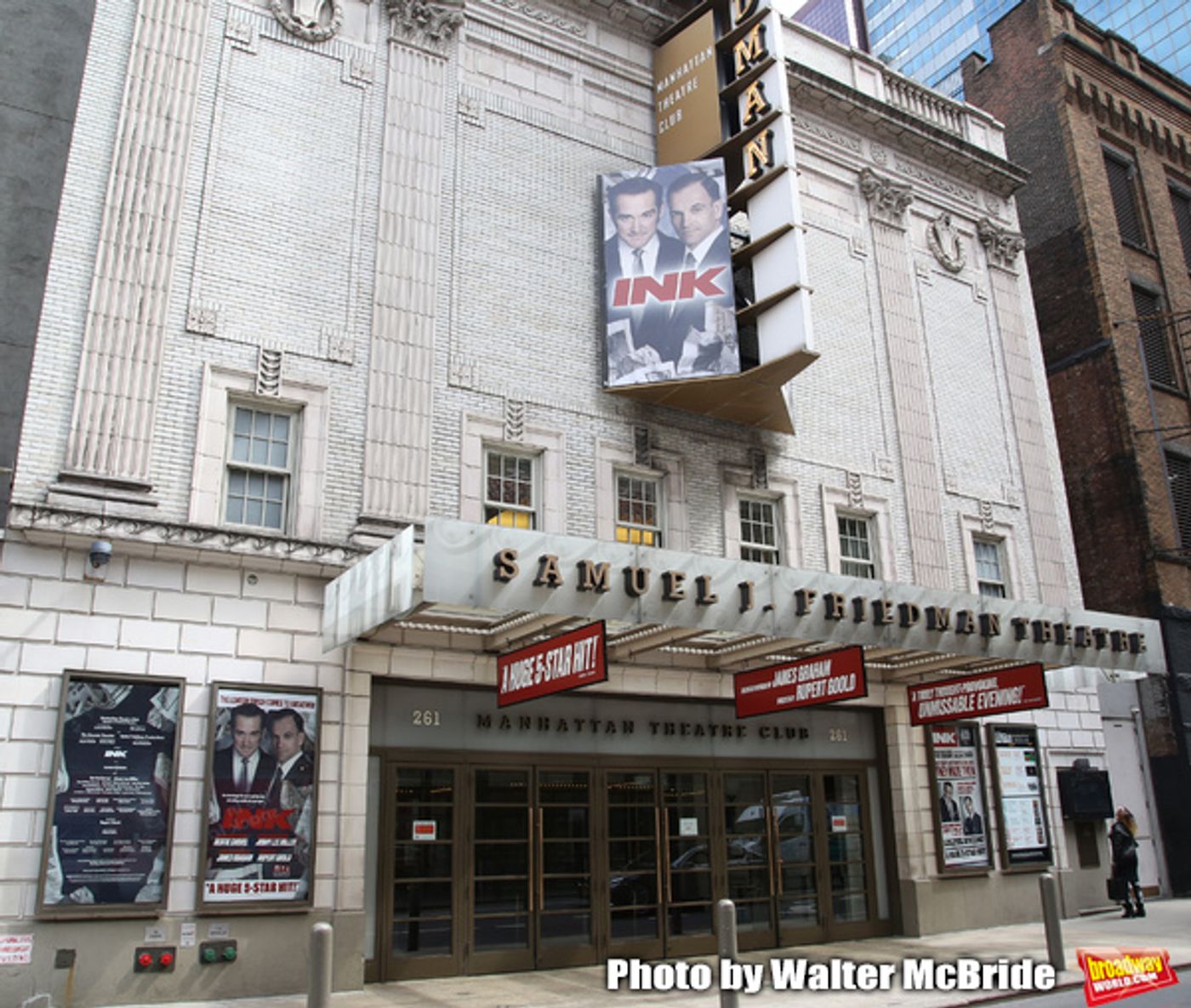 Up on the Marquee: INK Arrives on Broadway  Image