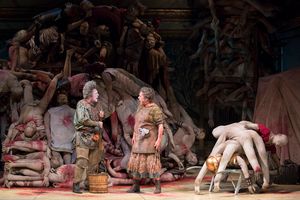 Nathan Lane and Kristine Nielsen Photo