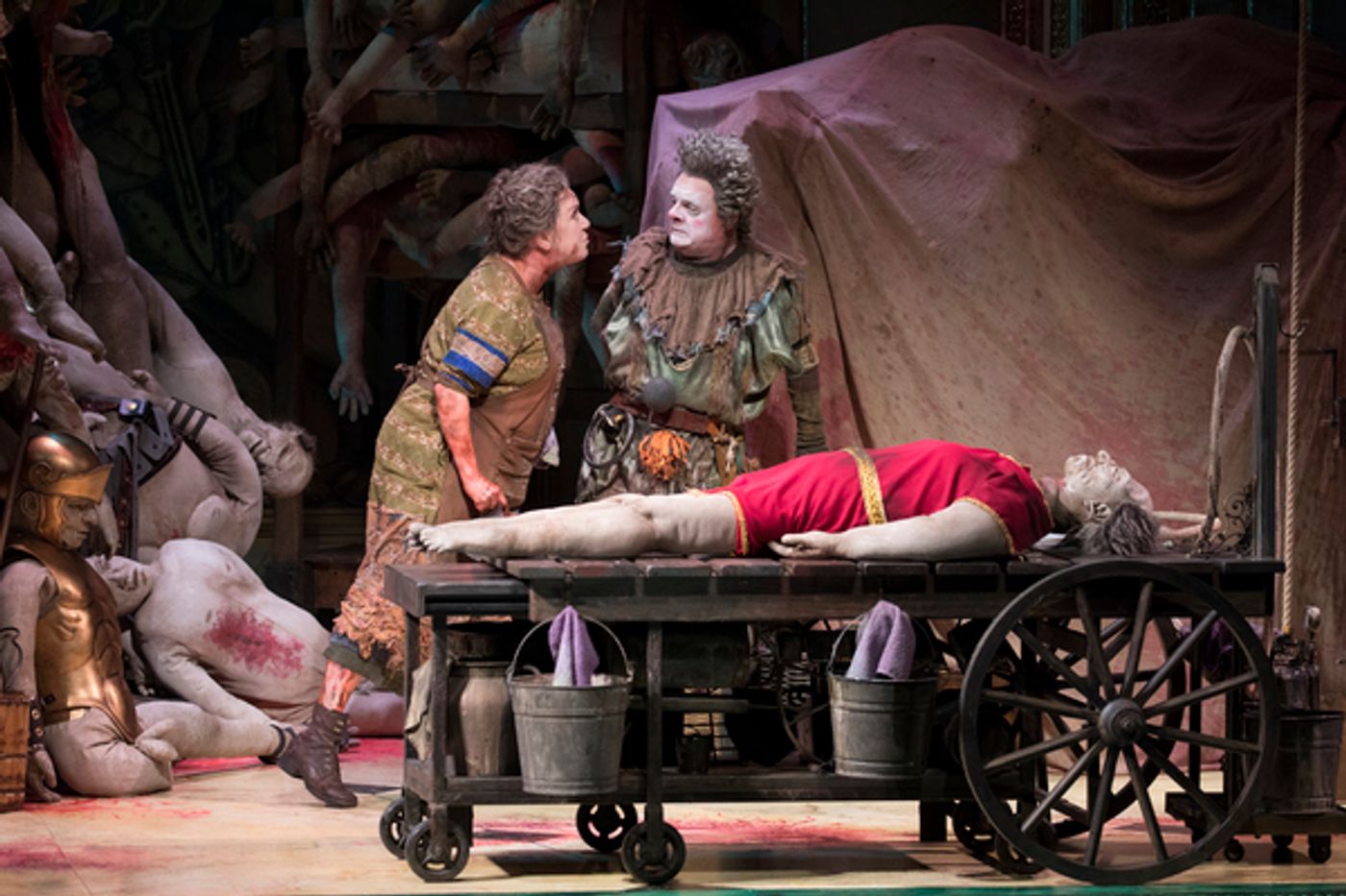 Photo Flash: First Look at Nathan Lane, Kristine Nielsen & Julie White in GARY on Broadway!  Image