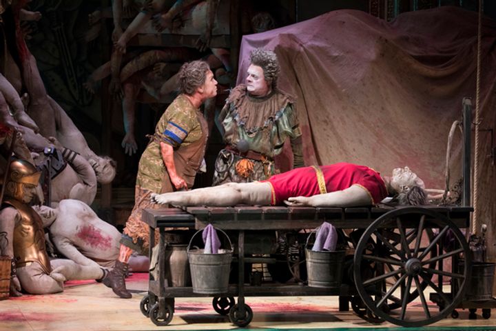 Gary: A Sequel to Titus Andronicus Production Photo