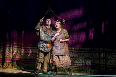 Nathan Lane and Kristine Nielsen Photo