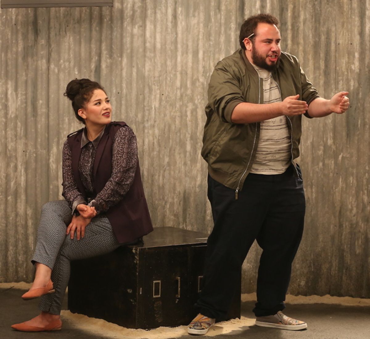 Elizabeth Ramos and Maki Borden at 