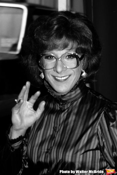 Dustin Hoffman on the set filming TOOTSIE on June 9, 1982 in New York City.
 Photo