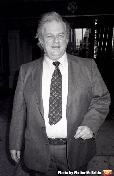 Charles Durning on the set filming TOOTSIE on June 9, 1982 in New York City.
 Photo
