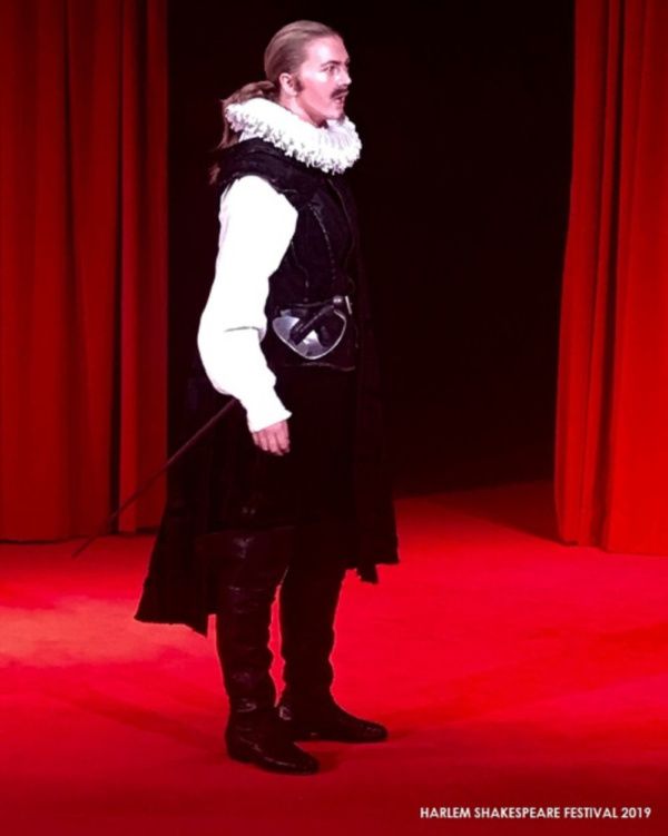 Ella Loudon as IAGO in Harlem Shakespeare Festival''s all-female OTHELLO presented by Photo