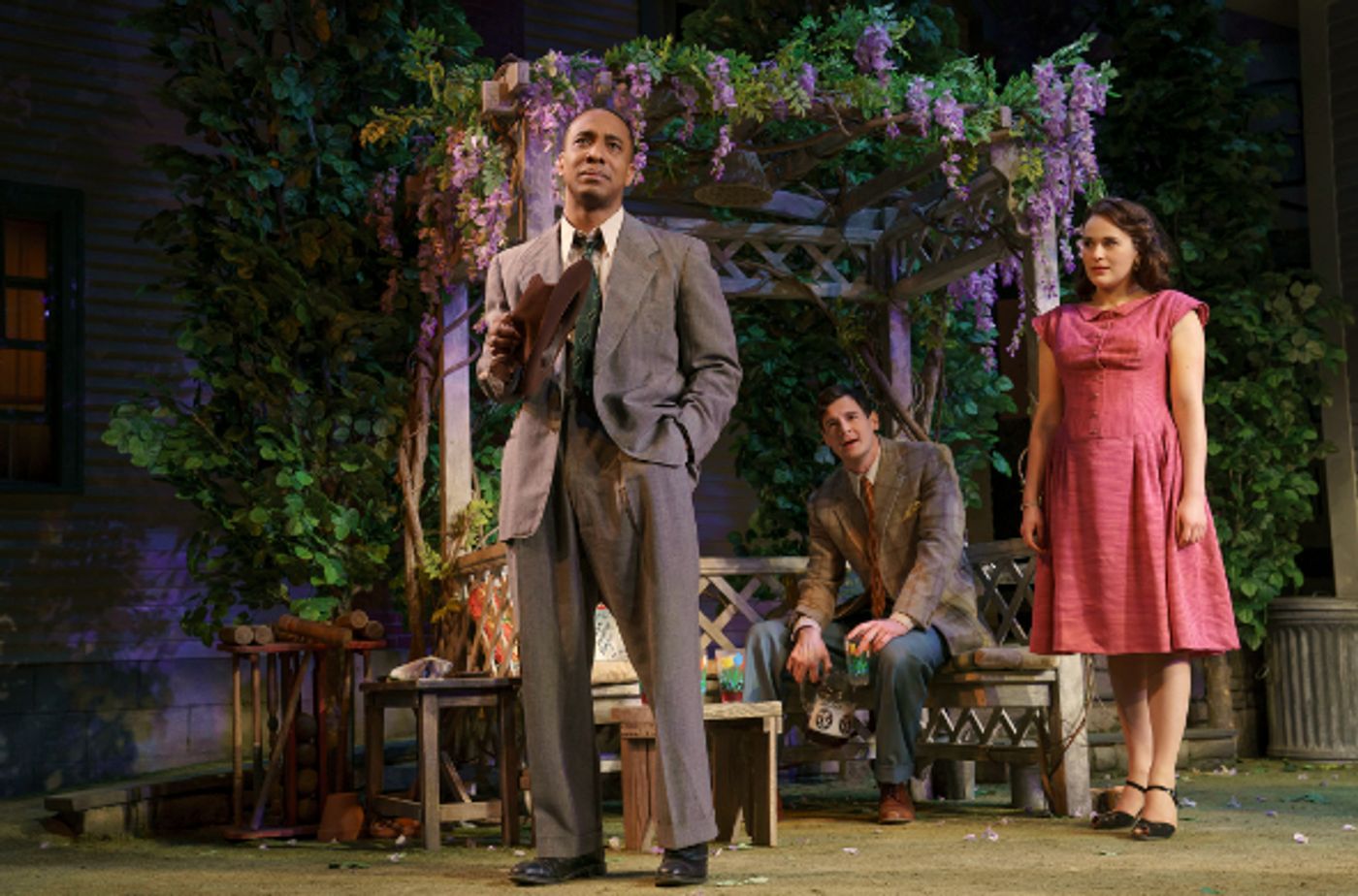 Review: Tracy Letts and Annette Bening in Arthur Miller's Drama of Evolving American Dreams, ALL MY SONS  Image