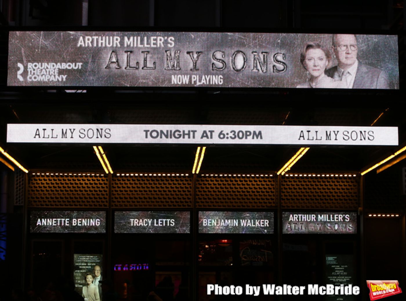Photo Coverage: The Cast of ALL MY SONS, Starring Annette Bening, Takes Opening Night Bows  Image
