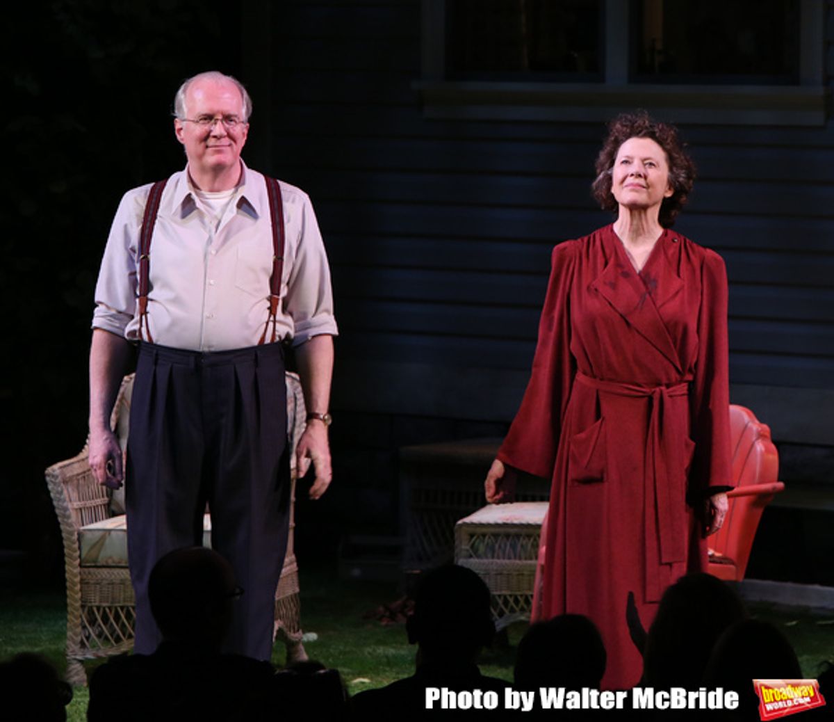 Tracy Letts and Annette Benin at 