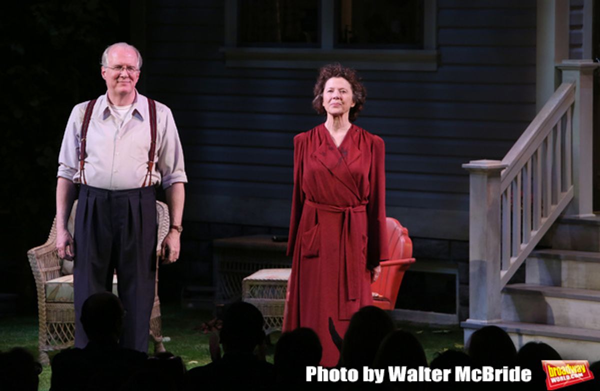 Tracy Letts and Annette Bening at 