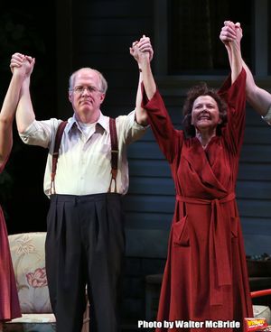 Tracy Letts and Annette Bening @ BroadwayWorld Tracy Letts and Annette Bening Photo