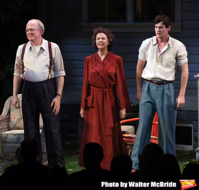 Tracy Letts, Annette Bening and Benjamin Walker Photo