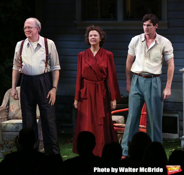 Tracy Letts, Annette Bening and Benjamin Walker Photo