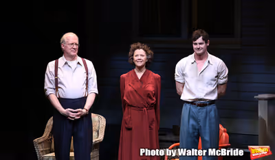 Tracy Letts, Annette Bening and Benjamin Walker Photo
