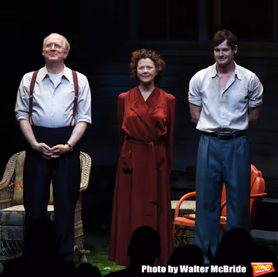 Tracy Letts, Annette Bening and Benjamin Walker Photo