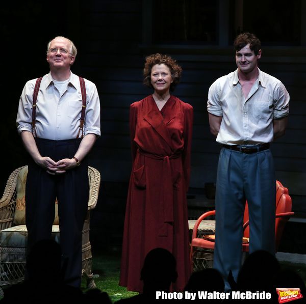 Tracy Letts, Annette Bening and Benjamin Walker Photo