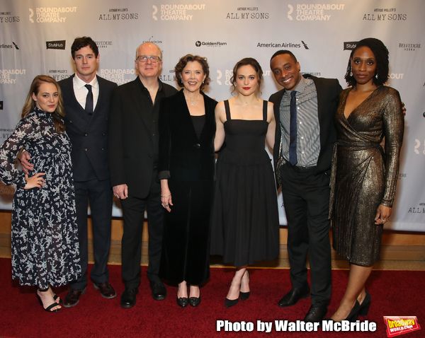 Jenni Barber, Benjamin Walker, Tracy Letts, Annette Bening, Francesca Carpanini, Hamp Photo