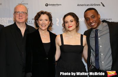 Tracy Letts, Annette Bening, Francesca Carpanini, Hampton Fluker  Photo