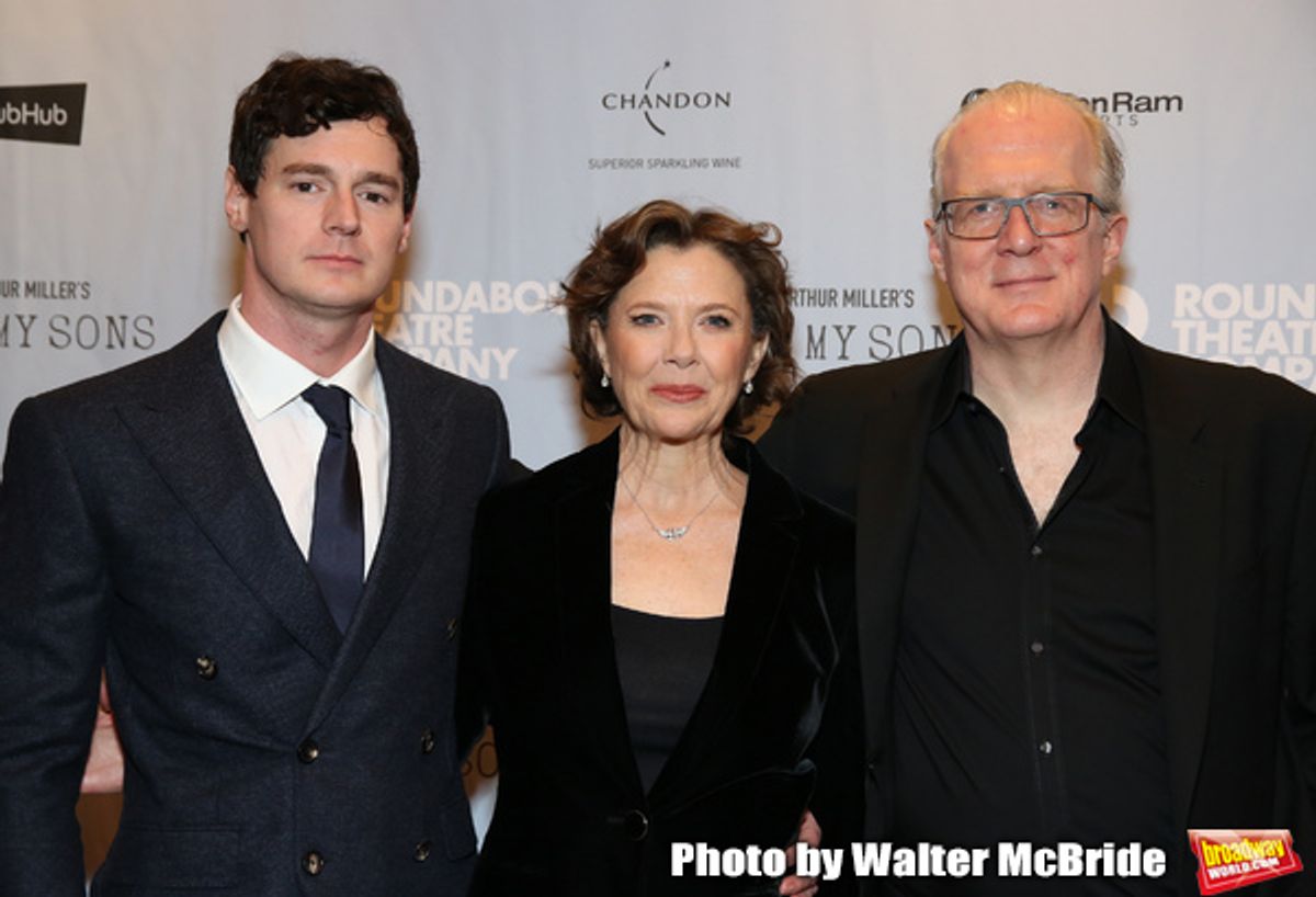 Benjamin Walker, Annette Bening and Tracy Letts at 
