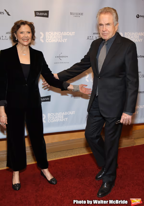 Annette Bening and Warren Beatty Photo