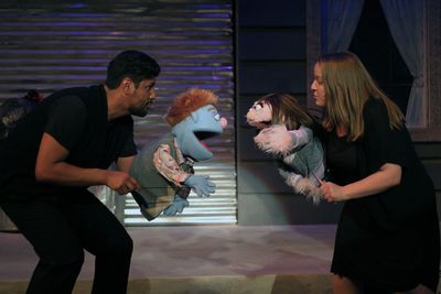 Alfredo Tamayo (Princeton) and Kimberly Owen (Kate Monster) Photo