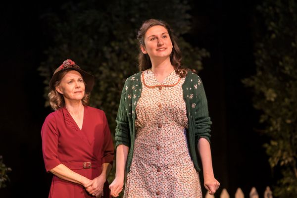 Bessie Carter (Lydia Lubey) and Sally Field (Kate Keller)  Photo