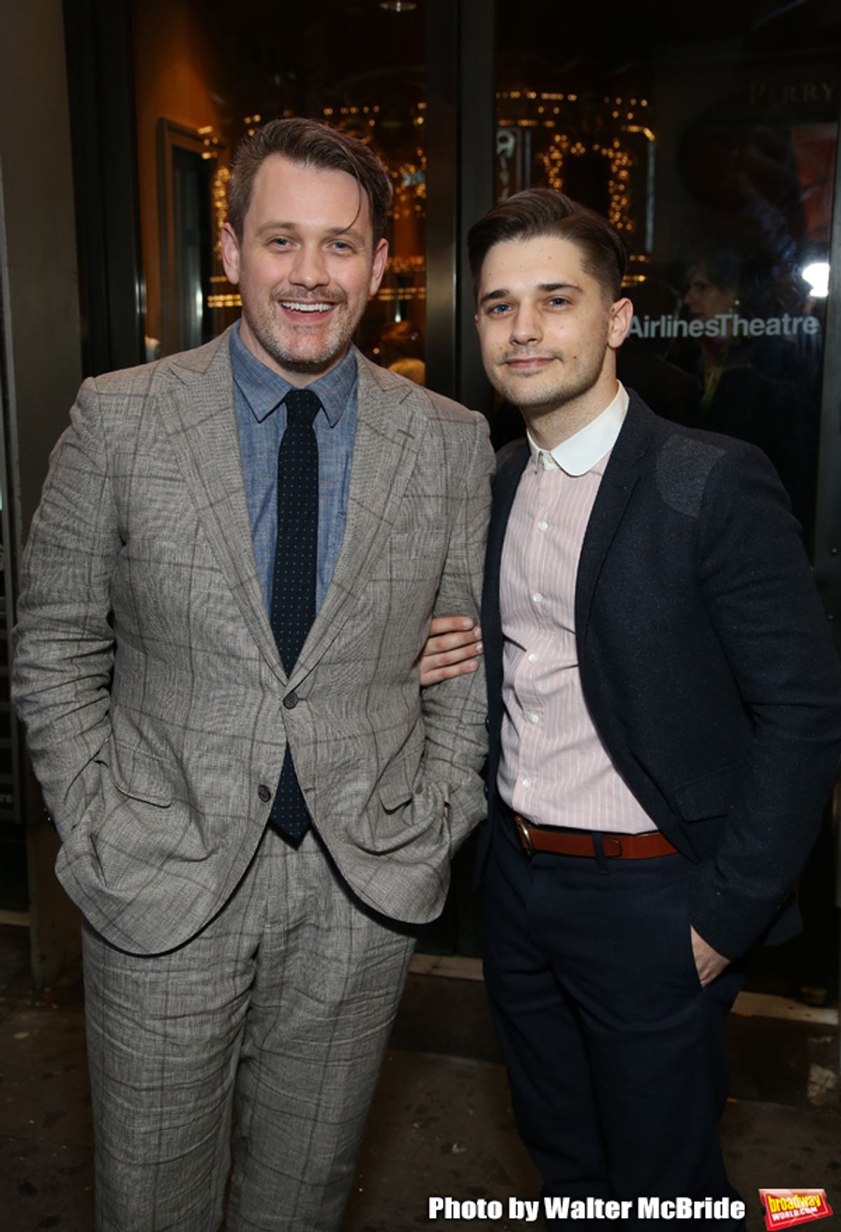 Michael Arden and Andy Mientus  at 