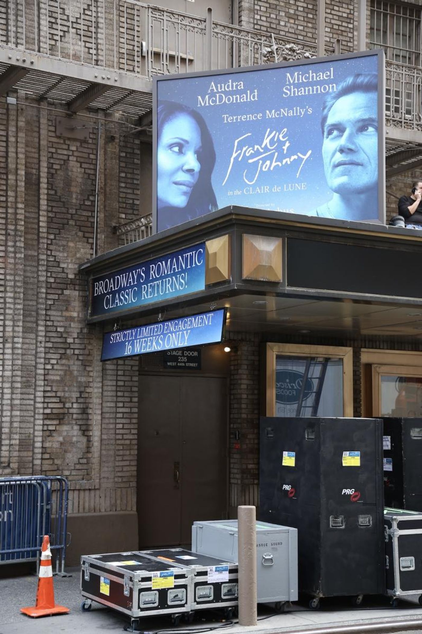 Up on the Marquee: FRANKIE & JOHNNY IN THE CLAIR DE LUNE  Image