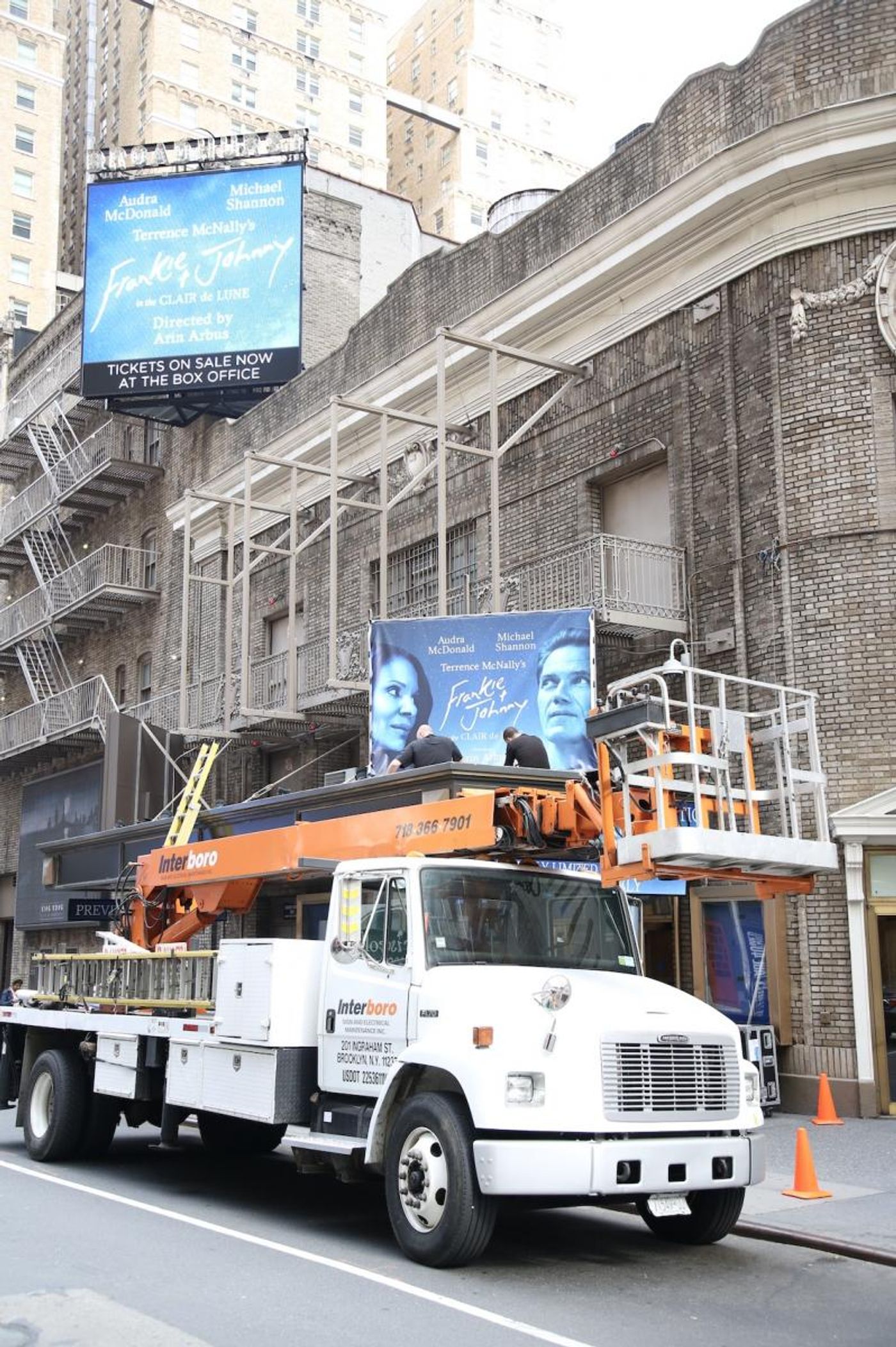 Up on the Marquee: FRANKIE & JOHNNY IN THE CLAIR DE LUNE  Image