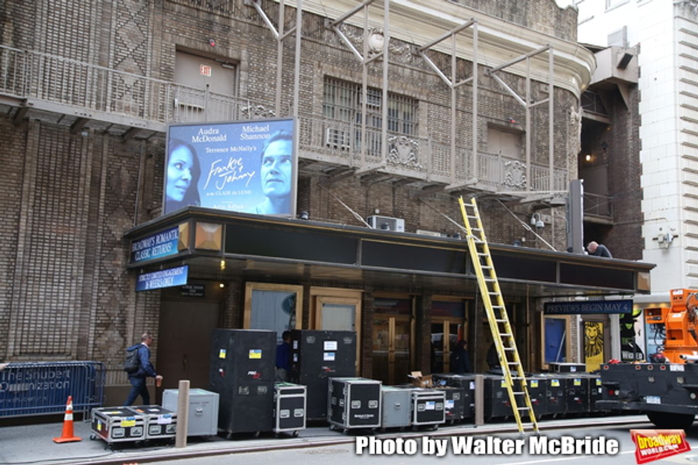 Up on the Marquee: FRANKIE & JOHNNY IN THE CLAIR DE LUNE  Image