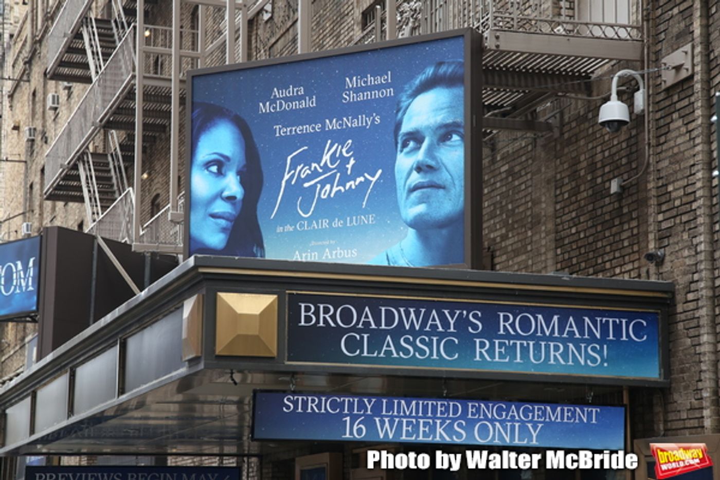 Up on the Marquee: FRANKIE & JOHNNY IN THE CLAIR DE LUNE  Image