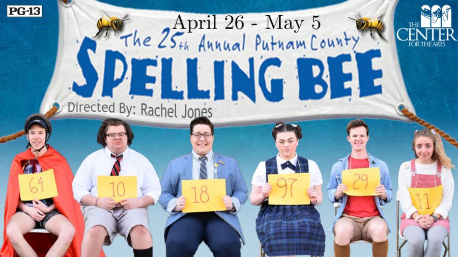 Next Up at Center for the Arts: THE 25TH ANNUAL PUTNAM COUNTY SPELLING BEE Image