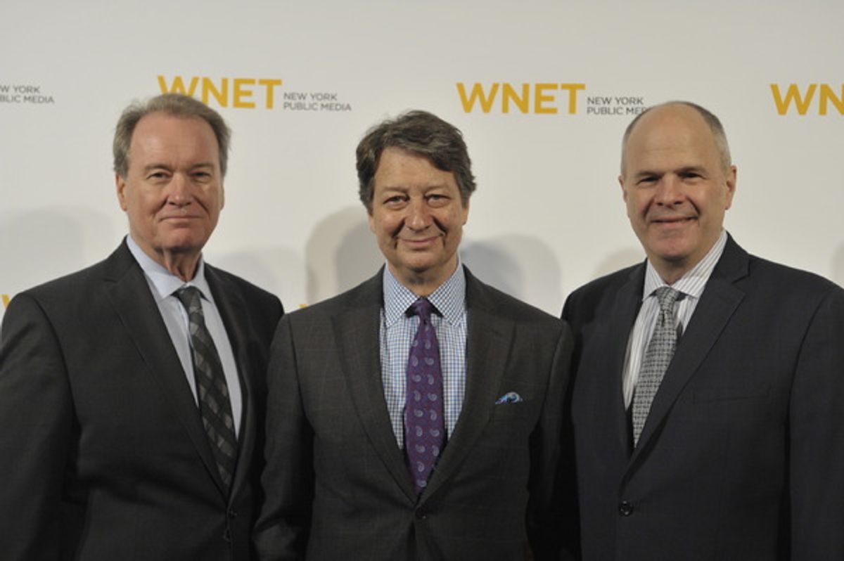 David Horn, Neal Shapiro, and Michael Kantor  at 