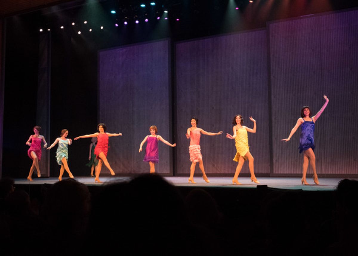 Maggie Darago, Shanon Mari Mills, Clarice Ordaz,  Cheyenne Omani,Theresa Murray, Tayler Mettra, and Veronica Guttierez at 