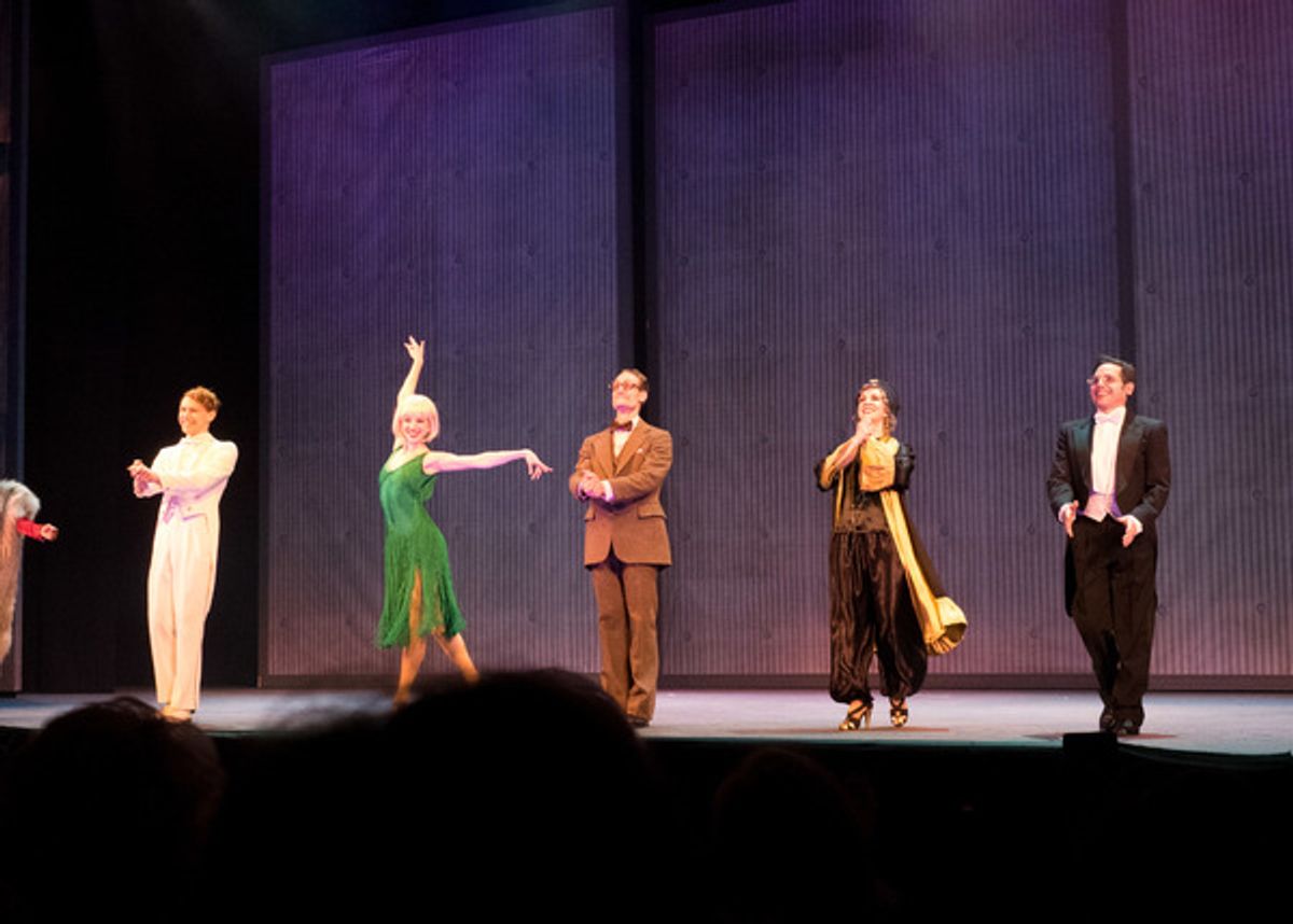 Bruce Merkle, Breanne Wilson, Adam Lendermon, Kelley Dorney, and Justin Cowden at 